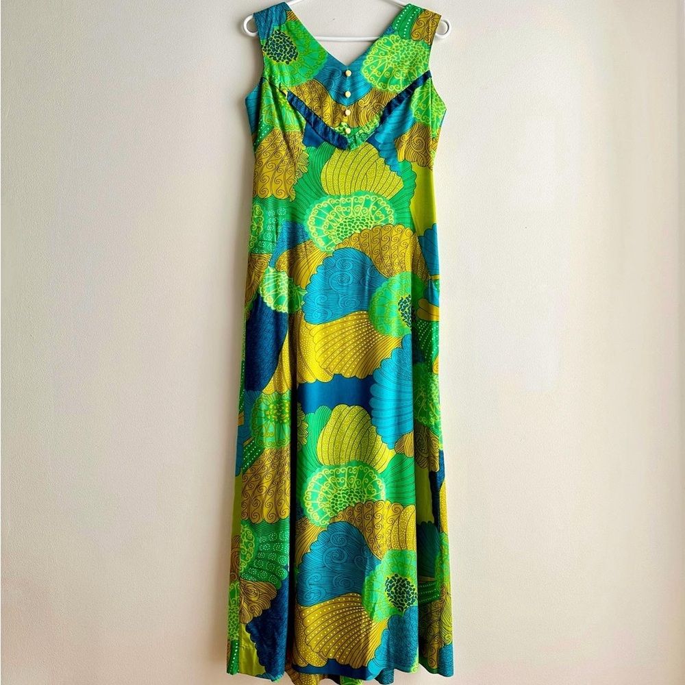 Vintage 60s maxi dress